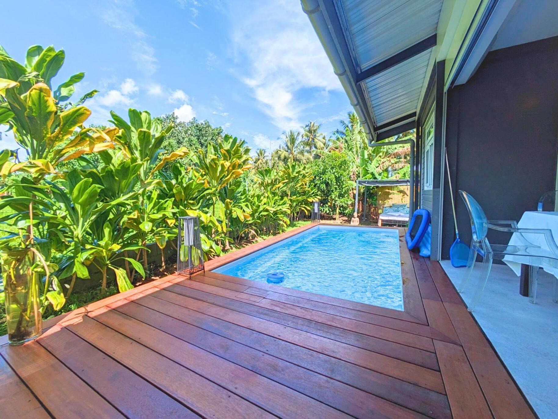 Natura Om Teahupoo Surf Lodge Toanoano Eksteriør billede